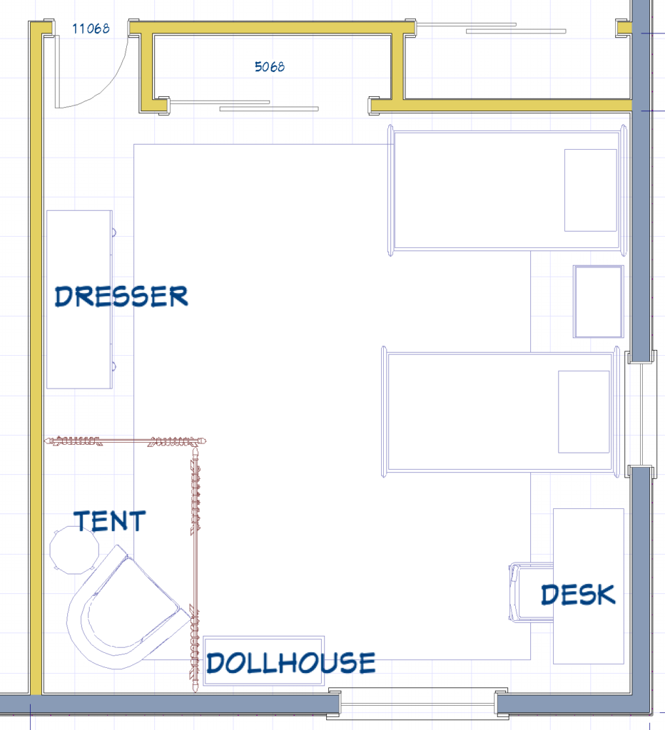 Cozy and Collected Girl's Room; ORC Week 3: The Tent - Cate Holcombe ...